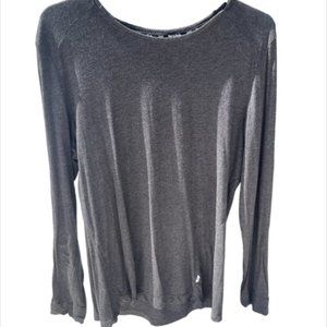 ON Comfort Long Sleeve Men's Dark Charcoal Gray T-Shirt, Large